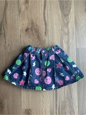 Girls Like Us Denim Skirt Skort New